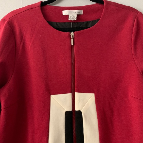NWT WD NY Ponte Knit Jacket 14 - Picture 3 of 8